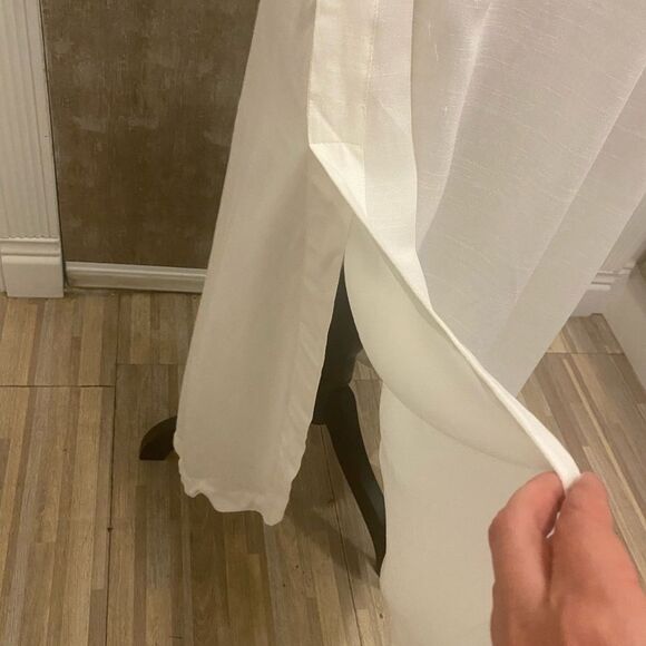 Vix Paula Hermanny white Lind both side split dress, size 2 - Picture 6 of 13